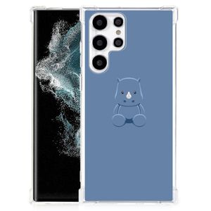 Samsung Galaxy S22 Ultra Stevig Bumper Hoesje Baby Rhino