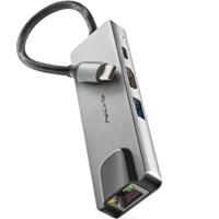 USB-HUB NGS WonderDock Supra Grijs
