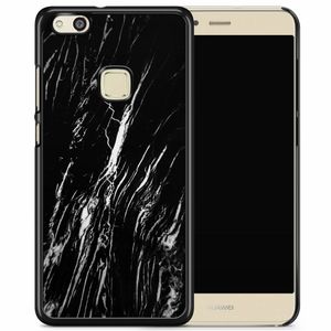 Huawei P10 Lite hoesje - Black marble