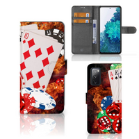 Samsung Galaxy S20 FE Wallet Case met Pasjes Casino