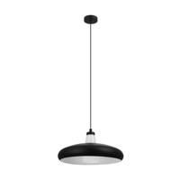 EGLO Tabanera-C Hanglamp - E27 - Ø 44,5 cm - Zwart, Wit - thumbnail