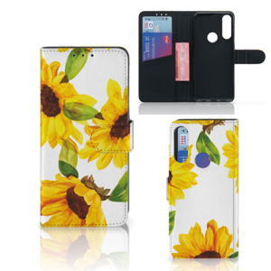 Hoesje voor Alcatel 1S 2020 Zonnebloemen