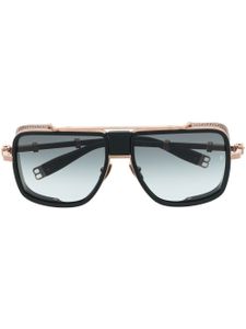 Balmain Eyewear lunettes de soleil à monture oversize - Noir