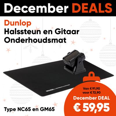 Dunlop NCGM65 Werkmat en Halssteun Onderhoudsset - Aanbieding Dunlop NCGM65 Werkmat en Halssteun Onderhoudsset - Aanbieding