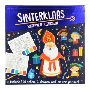 Wins Holland Waterverf kleurblok sinterklaas