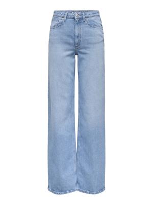 Only Onljuicy Hw Wide Leg Rea141 Dnm Noos Loose Fit Light Blue Denim