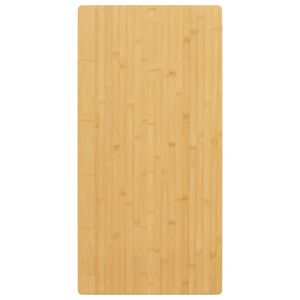 Tafelblad 50x100x4 cm bamboe