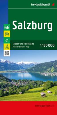 Wegenkaart - landkaart Salzburg T10 | Freytag & Berndt