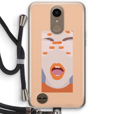 Surprise: LG K10 (2017) Transparant Hoesje met koord