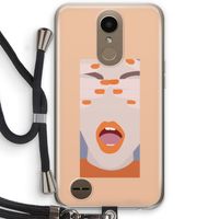 Surprise: LG K10 (2017) Transparant Hoesje met koord