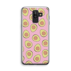 Dancing avocados: Samsung Galaxy J8 (2018) Transparant Hoesje