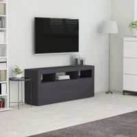 Tv-meubel 120x30x50 cm spaanplaat grijs - thumbnail