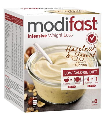 Modifast Intensive Pudding Poeder Hazelnut & Yogurt 416gr