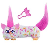 Furby DJ Furblets Berry-Cup-Cake, mini elektronische knuffel, kinderspeelgoed, 45 geluiden en muziek, vanaf 6 jaar
