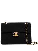 CHANEL Pre-Owned sac porté épaule Jumbo Classic Flap (1991-1994) - Noir - thumbnail