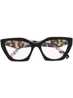 Prada Eyewear lunettes de vue à monture papillon - Noir