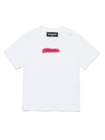 DSQUARED2 KIDS t-shirt en coton à logo imprimé - Blanc - thumbnail