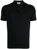 John Smedley polo Payton en coton - Noir - thumbnail