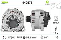 Dynamo / Alternator VALEO, Spanning (Volt)14V, u.a. für Ford, Volvo - thumbnail