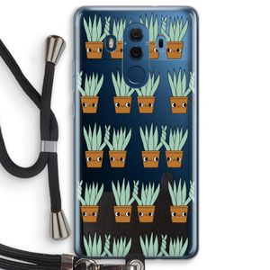 Sansevieria: Huawei Mate 10 Pro Transparant Hoesje met koord