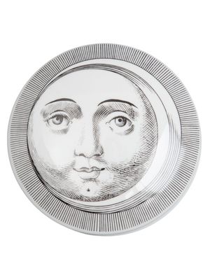 Fornasetti round china box - Gris Fornasetti round china box - Gris