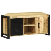 Bankkast Bruin 100 x 35 x 50 cm Massief mangohout