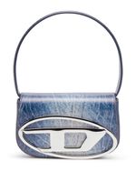 Diesel 1DR leather shoulder bag - Bleu - thumbnail