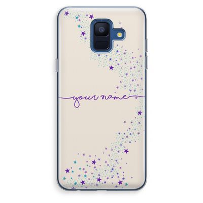 Sterren: Samsung Galaxy A6 (2018) Transparant Hoesje