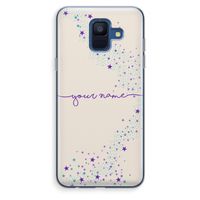 Sterren: Samsung Galaxy A6 (2018) Transparant Hoesje