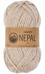 Drops Nepal Mix 206 Lichtbeige