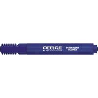 OFFICE products permanent marker 1-5 mm, beitelpunt, blauw