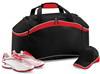 Atlantis BG572 Teamwear Holdall - Black/Classic-Red/White - 64 x 35 x 31 cm