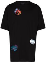 Raf Simons t-shirt Pocket Holes oversize - Noir - thumbnail