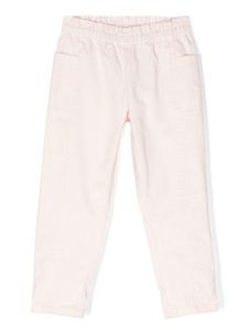 Bonpoint pantalon fuselé à taille élastiquée - Rose