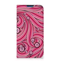 iPhone 14 Pro Max | Bookcase | Swirl Pink