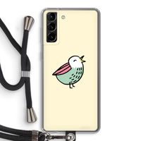 Birdy: Samsung Galaxy S21 Plus Transparant Hoesje met koord
