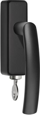 Formani Basics LB14-DKLOCK-O draaikiepgarnituur afsluitbaar linksdraaiend - mat zwart