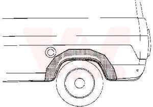 Van Wezel Spatbord 1890146