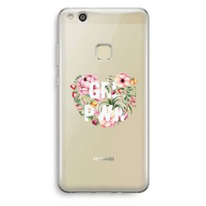GRL PWR Flower: Huawei Ascend P10 Lite Transparant Hoesje