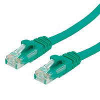 VALUE UTP Cat.6 (Class E) patchkabel, LS0H, groen, 0,5 m - thumbnail