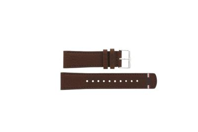 Horlogeband Tommy Hilfiger TH1791629 / 679302441 Leder Bruin 22mm