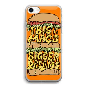 Big Macs Bigger Dreams: iPhone SE 2020 Transparant Hoesje