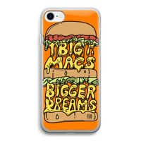 Big Macs Bigger Dreams: iPhone SE 2020 Transparant Hoesje