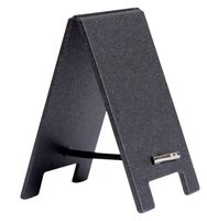 Krijtbord securit mini tafel set 5 stuks zwart - thumbnail