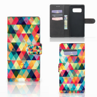 Samsung Galaxy Note 8 Telefoon Hoesje Geruit - thumbnail