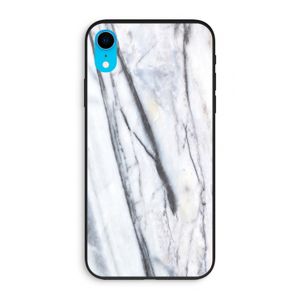 Gestreepte marmer: iPhone XR Biologisch afbreekbaar hoesje