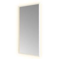 Hotbath &MORE Spiegel direct en indirect LED color changing spiegelverwarming met afstandsbediening Mat wit SQU510WH