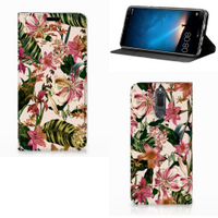 Huawei Mate 10 Lite Smart Cover Flowers - thumbnail