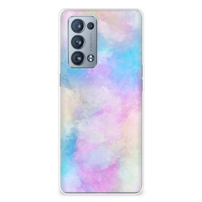 Smartphone hoesje OPPO Reno 6 Pro Plus 5G Watercolor Light Smartphone hoesje OPPO Reno 6 Pro Plus 5G Watercolor Light