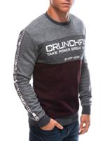 Heren sweatshirt B1461 - grijs - sale - thumbnail